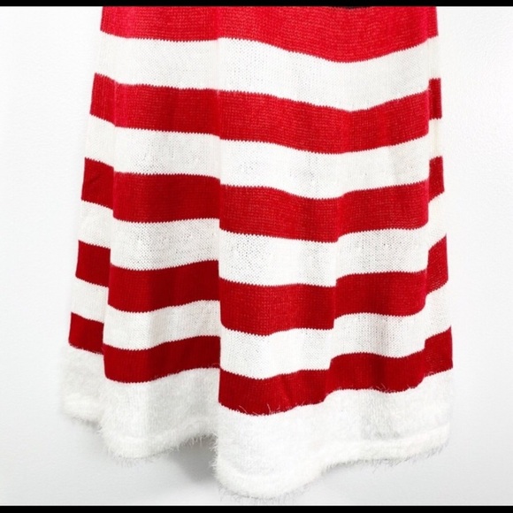 Christmas holiday embellished knit sweater dress - Picture 4 of 10